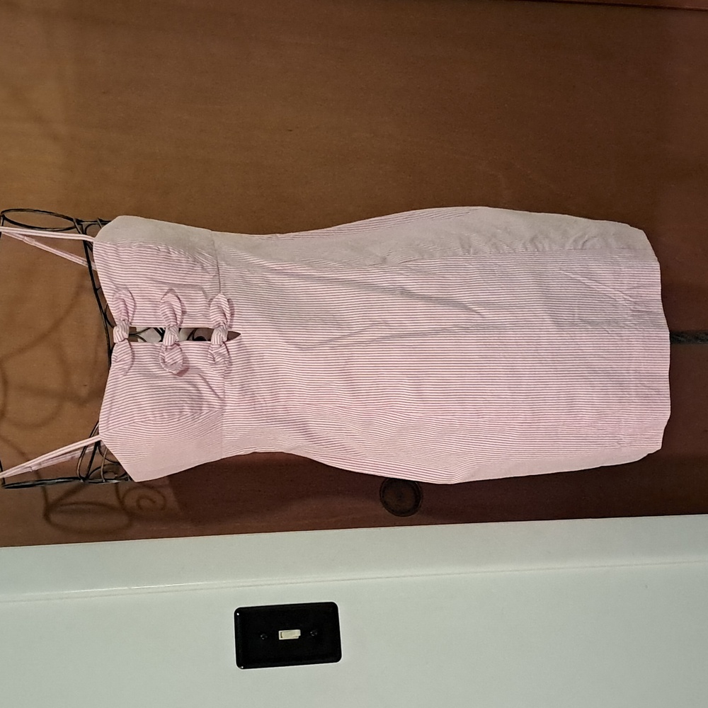 Lilly Pulitzer Pink and White Dress